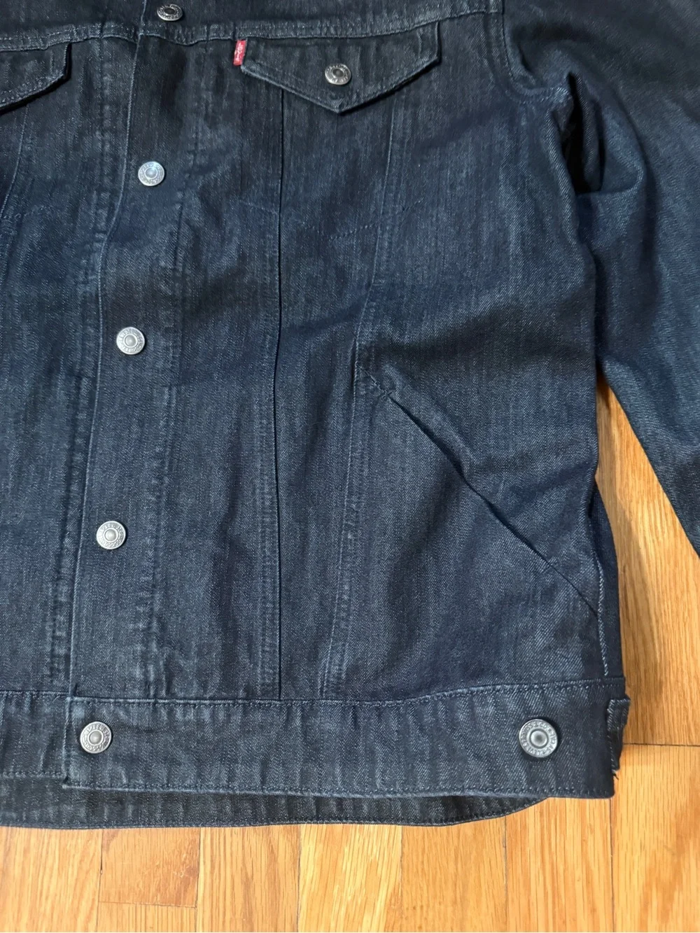 Levi's Commuter Men's Denim Trucker Jacket (L) - Picture 4 of 16